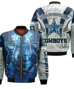 Dallas Cowboy Nfc East Division Super Bowl 2021 Bomber Jacket Model 1542