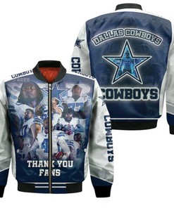 Dallas Cowboy Super Nfc East Division Champions Super Bowl 2021 Thank You Fans Bomber Jacket Model 1550