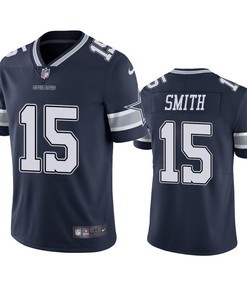 Dallas Cowboys #15 Devin Smith Navy Vapor Untouchable Limited Jersey - Mens