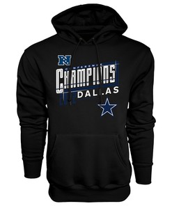 Dallas Cowboys 2022 NFC Conference Champions Kick Hoodie - Black