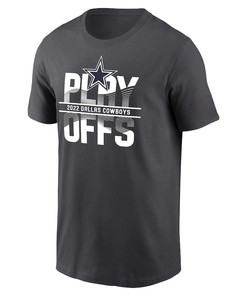 Dallas Cowboys 2022 NFL Playoffs Iconic T-Shirt - Anthracite