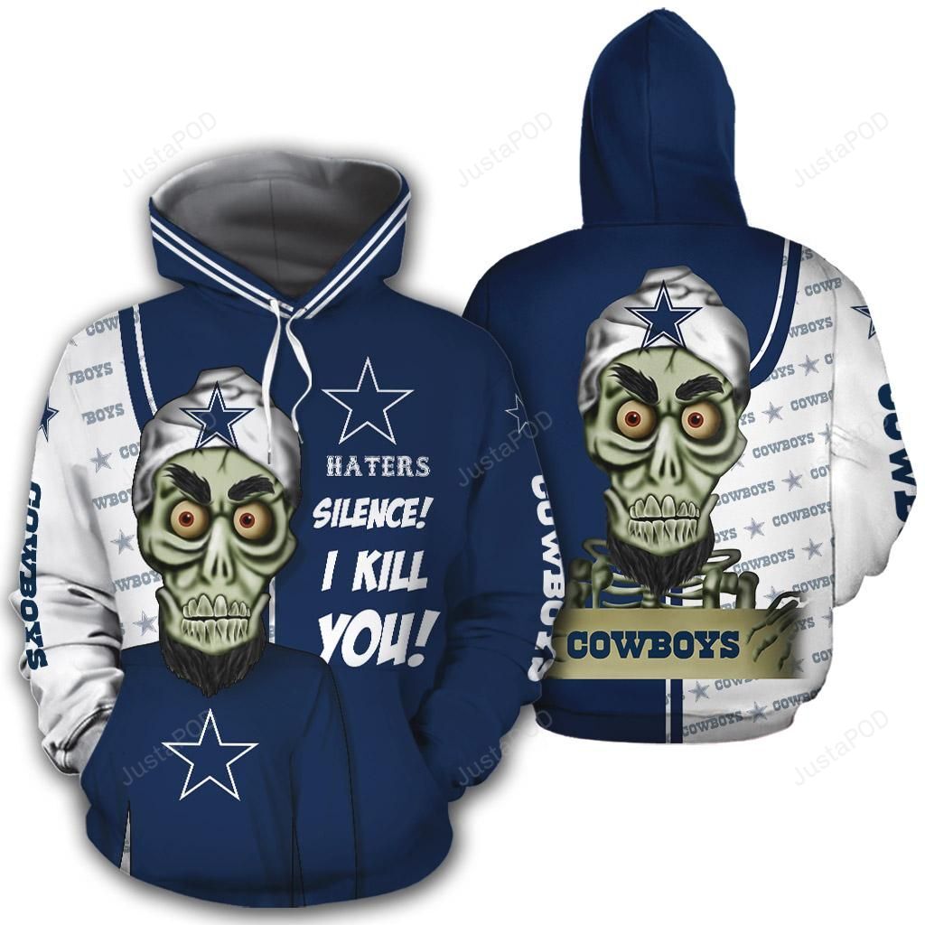 Dallas Cowboys 3D Hoodie Zip Hoodie Style 2