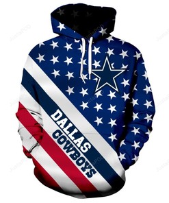 Dallas Cowboys 3D Hoodie Zip Hoodie Style 4