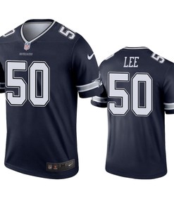 Dallas Cowboys #50 Sean Lee Navy Legend Jersey - Mens