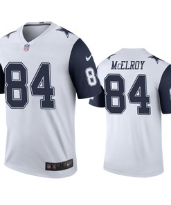 Dallas Cowboys #84 Codey Mcelroy White Color Rush Legend Jersey - Mens