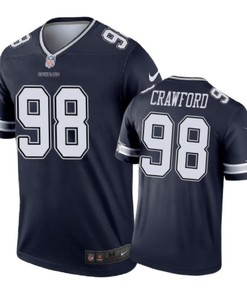 Dallas Cowboys #98 Tyrone Crawford Nike Color Rush Navy Jersey