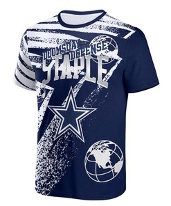 Dallas Cowboys All Over Print T-Shirt - Navy