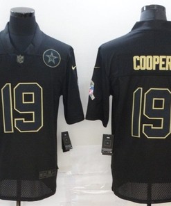 Dallas Cowboys Amari Cooper #19 Nfl 2020 Black Jersey