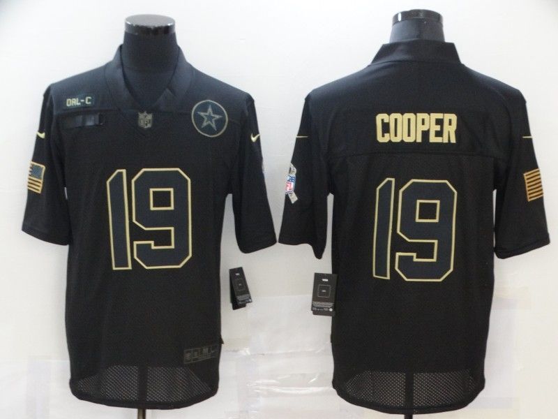 Dallas Cowboys Amari Cooper #19 Nfl 2020 Black Jersey