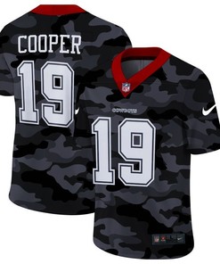 Dallas Cowboys Amari Cooper #19 Nfl 2020 Camo Black Jersey