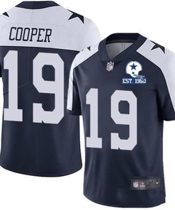 Dallas Cowboys Amari Cooper #19 Nfl 2020 Navy Jersey