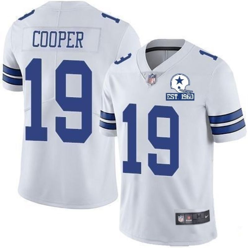 Dallas Cowboys Amari Cooper #19 Nfl 2020 White Jersey