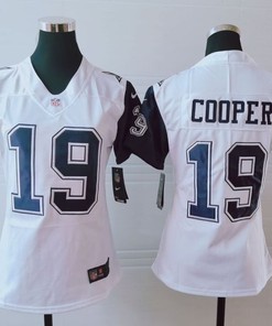 Dallas Cowboys Amari Cooper #19 Nfl 2020 White Womens Jersey