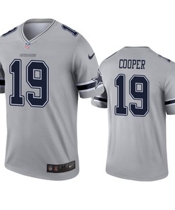 Dallas Cowboys Amari Cooper Gray Inverted Legend Jersey