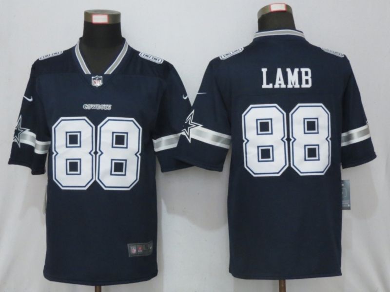 Dallas Cowboys Ceedee Lamb #88 2020 Nfl Black Jersey Jersey