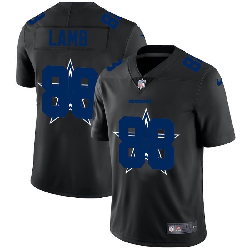 Dallas Cowboys Ceedee Lamb #88 Nfl 2020 Black Jersey