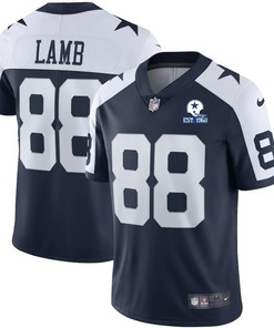 Dallas Cowboys Ceedee Lamb #88 Nfl 2020 Navy Jersey