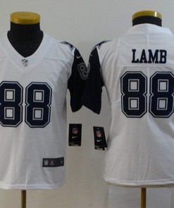 Dallas Cowboys Ceedee Lamb #88 Nfl 2020 White Womens Jersey