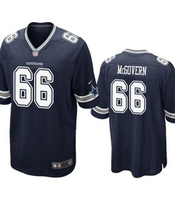 Dallas Cowboys Connor Mcgovern 2019 Nfl Draft Navy Game Jersey