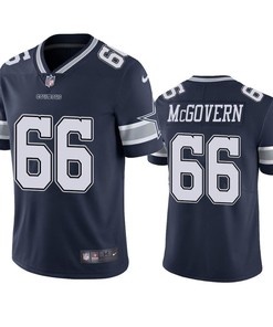 Dallas Cowboys Connor Mcgovern 2019 Nfl Draft Navy Vapor Limited Jersey