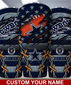 Dallas Cowboys Custom Name Tumbler Limited Edition - Dallas Cowboys Custom Name Tumbler Limited Edition Gift for Fan