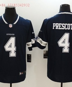 Dallas Cowboys Dak Prescott #4 2020 Nfl Black Jersey Jersey