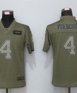 Dallas Cowboys Dak Prescott #4 Nfl 2020 Camo Jersey