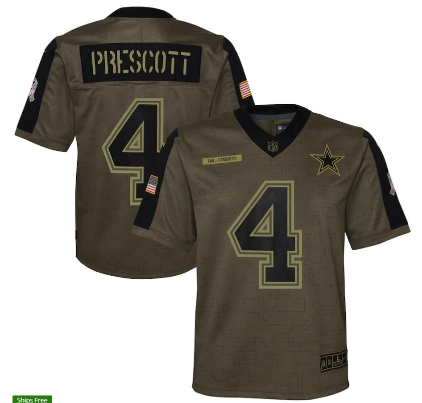 dak prescott salute to service jersey