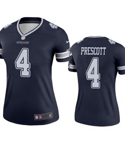 Dallas Cowboys Dak Prescott Navy Legend Jersey