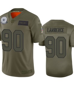 Dallas Cowboys Demarcus Lawrence Camo 2019 Salute To Service Limited Jersey