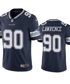 Dallas Cowboys Demarcus Lawrence Navy Vapor Untouchable Limited Jersey