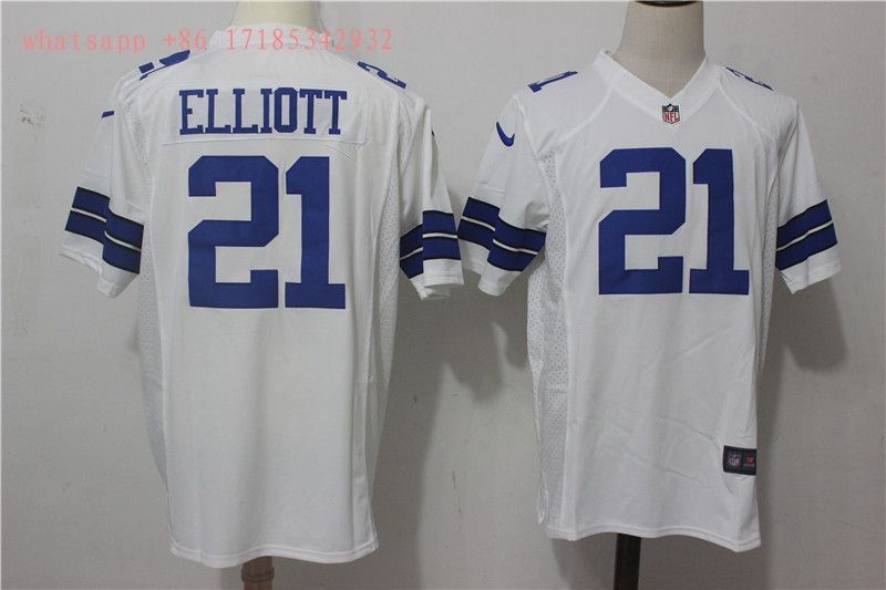 Dallas Cowboys Ezekiel Elliott #21 2020 Nfl White Jersey Jersey