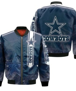 Dallas Cowboys For Cowboys Lover 3D Bomber Jacket Model 1607