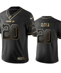Dallas Cowboys George Iloka Black Golden Edition 2019 Vapor Untouchable Limited Jersey - Mens