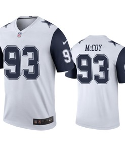 Dallas Cowboys Gerald Mccoy White Color Rush Legend Jersey