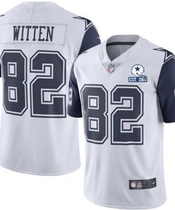 Dallas Cowboys Jason Witten #82 Nfl 2020 Light Grey Jersey
