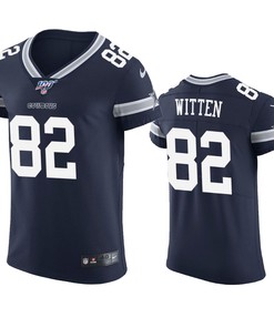 Dallas Cowboys Jason Witten Navy 100th Season Vapor Elite Jersey
