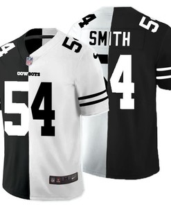 Dallas Cowboys Jaylon Smith #54 Nfl 2020 Black And White Jersey