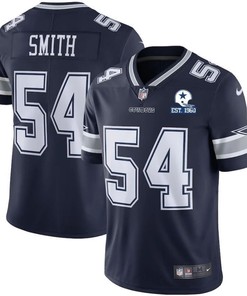 Dallas Cowboys Jaylon Smith #54 Nfl 2020 Black Blue Jersey