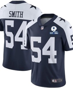 Dallas Cowboys Jaylon Smith #54 Nfl 2020 Black Blue Jersey