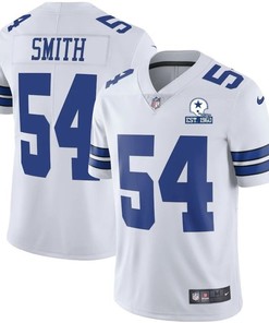 Dallas Cowboys Jaylon Smith #54 Nfl 2020 White Jersey