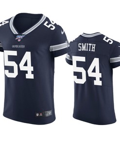Dallas Cowboys Jaylon Smith Navy 100th Season Vapor Elite Jersey