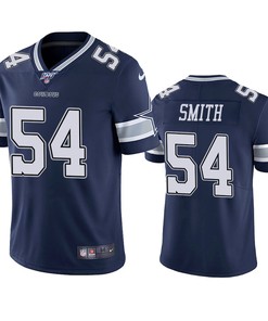 Dallas Cowboys Jaylon Smith Navy 100th Season Vapor Limited Jersey