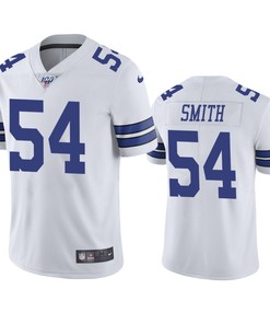 Dallas Cowboys Jaylon Smith White 100th Season Vapor Limited Jersey