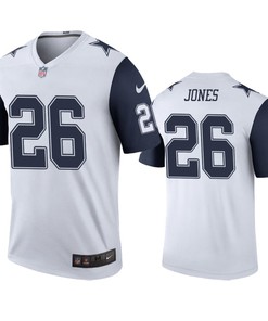 Dallas Cowboys Josh Jones White Color Rush Legend Jersey