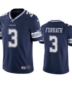 Dallas Cowboys Kai Forbath Navy 100th Season Vapor Limited Jersey