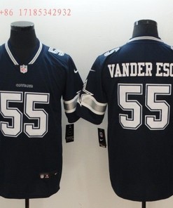 Dallas Cowboys Leighton Vander Esch #55 2020 Nfl Black Jersey Jersey