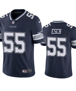 Dallas Cowboys Leighton Vander Esch Navy Vapor Untouchable Limited Jersey