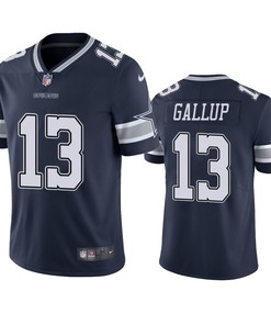 Dallas Cowboys Michael Gallup Navy Vapor Untouchable Limited Jersey