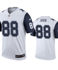 Dallas Cowboys Michael Irvin White Color Rush Legend Jersey - Mens